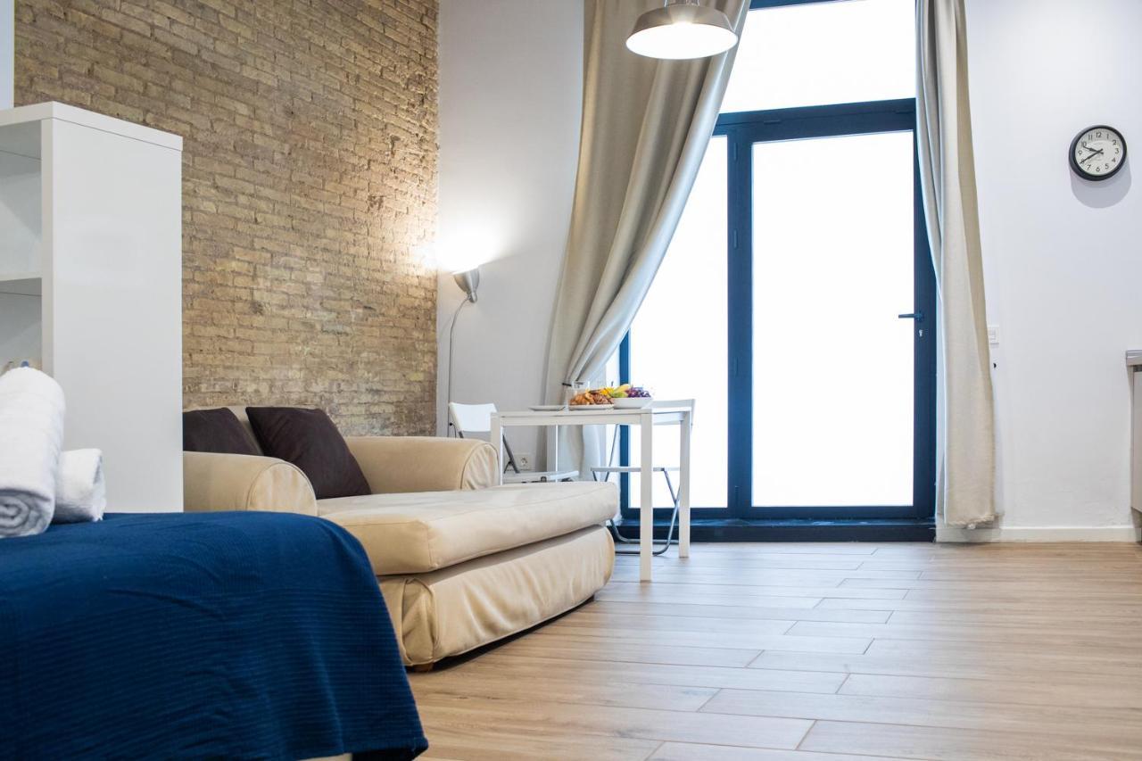 Florit Flats - Cozy Loft By The Central Market Valencia Luaran gambar